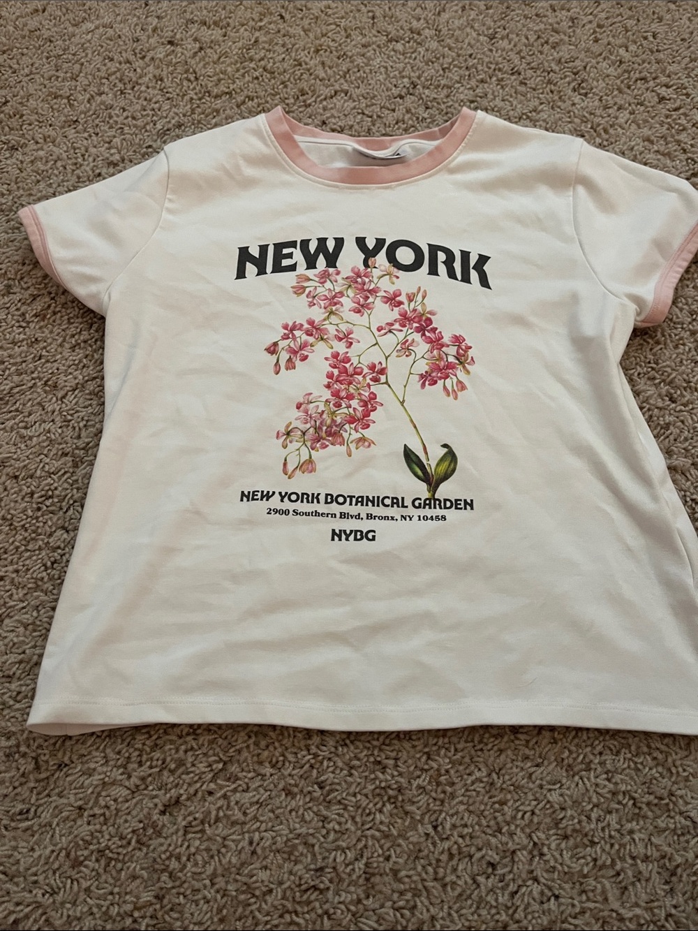Cotton on NYBG babydoll tee size S
